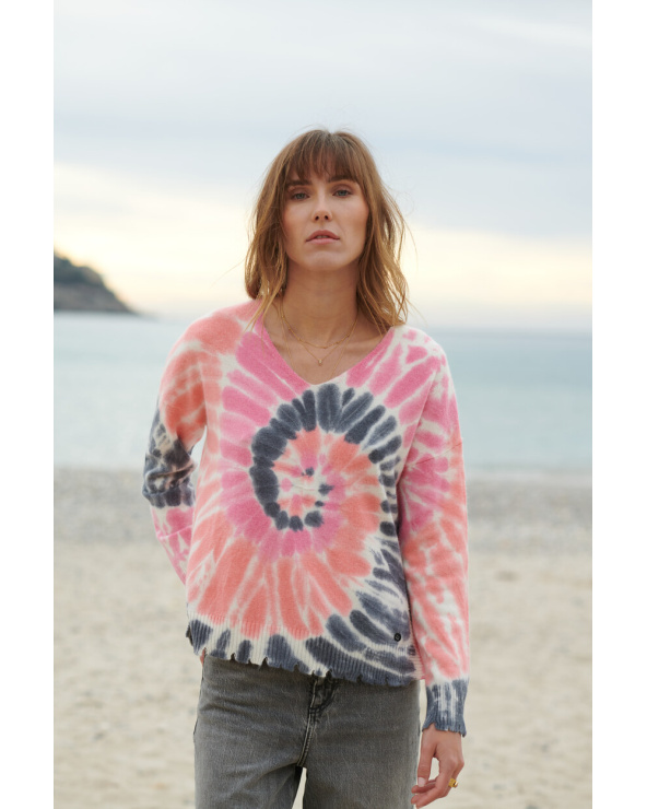 Pull Ouragan tie and dye Ma Petite Capsule pour femme