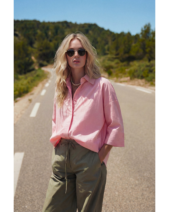 Chemise NINA rose
