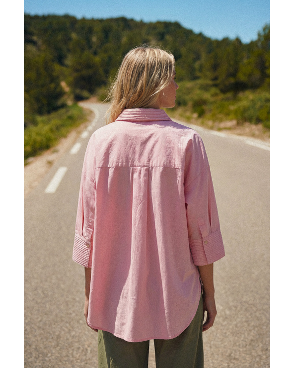 Chemise NINA rose