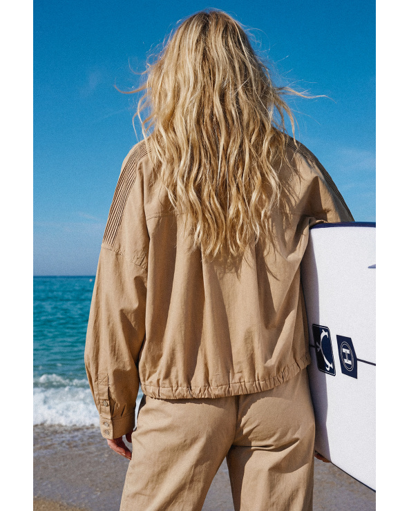 Surchemise MOANA beige naturel