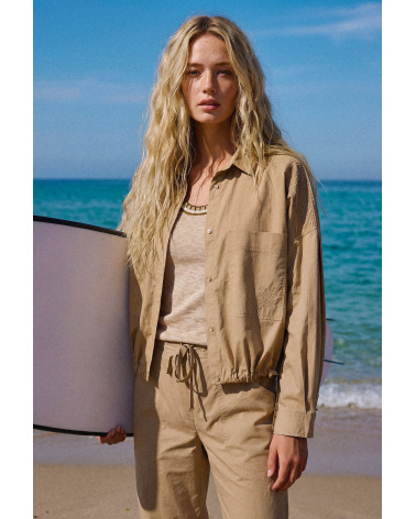 Surchemise MOANA beige naturel
