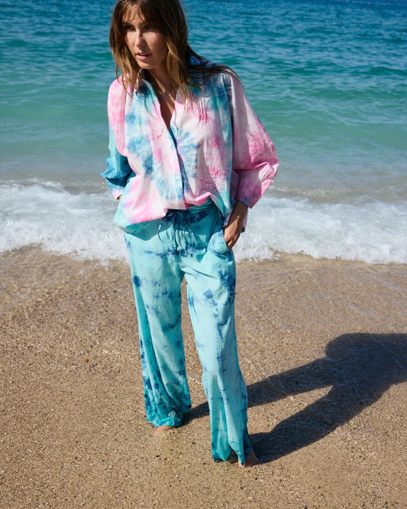 Pantalon VAHINE - Turquoise