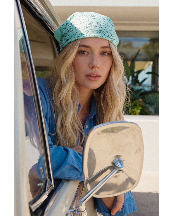 CACTUS Bandana Turquoise