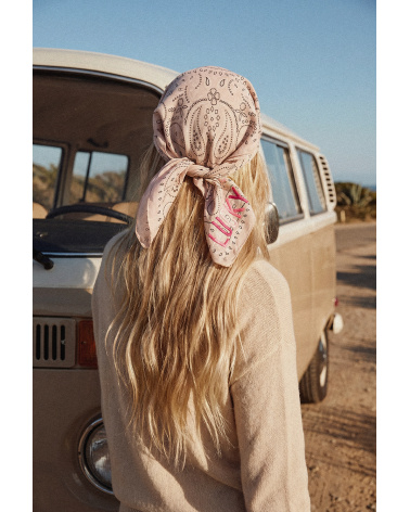 CACTUS Bandana couleur sable
