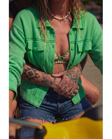 Blouson NEW CHOUPETTE vert