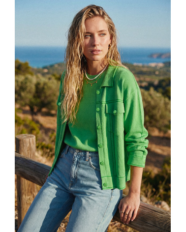 Blouson NEW CHOUPETTE vert