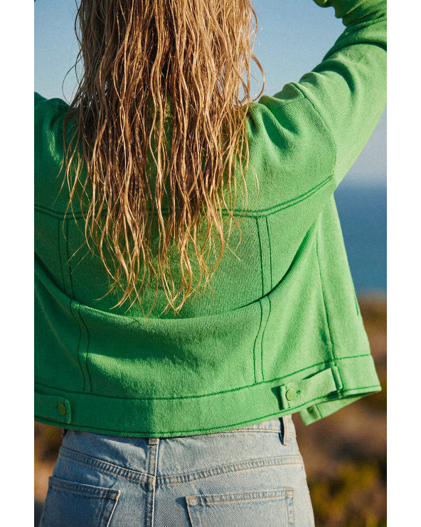 Blouson NEW CHOUPETTE vert